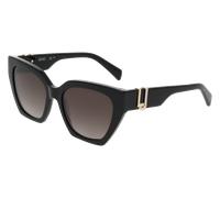 Liu Jo LJ814SR 001 Woman Sunglasses Acetate Black Cat Eye Normal