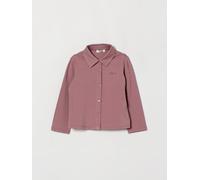 LIU JO Long-Sleeved Viscose Shirt for girls with rhinestone logo - Size: 2 - female