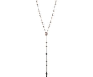 LIU JO Luxury Womens Necklace LJ2757 Stainless Steel Gold Rose Cross
