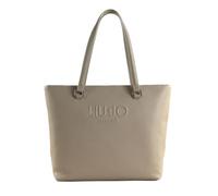 LIU JO Milano Faux Leather Tote Bag, Beige, Double Handles, Classic Design