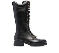 LIU JO Nancy lace-up leather boots - Black 36-39-41
