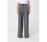 LIU JO Pants Woman color Grey - Size: 46 - female