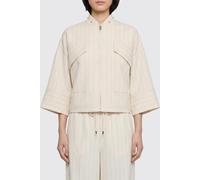 LIU JO Pinstriped Viscose Blend Jacket - Size: 40 - female