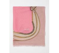 LIU JO Polyester Scarf with All-Over LJ Monogram - Size: OS - female