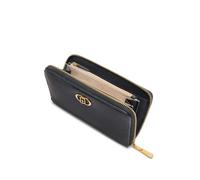 LIU JO Portafoglio LaPuffy XL Zip Around Nero AS25LJ21 AA5140 E0886, 22222 - Black, T.u., Contemporary