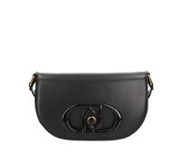 LIU JO Practical and versatile shoulder bag with magnetic flap closure. Features internal pockets, one with zip. Features a long adjustable shoulder strap. 20 x 17 x 5 cm., Black, Medium