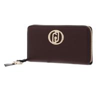 Liu Jo Purse Faiza ECS Zip Around Wallet T. Moro Met. Dark Brown