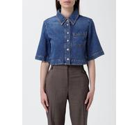 LIU JO Shirt Woman color Blue - Size: 44 - female