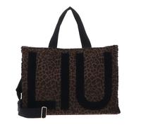 Liu Jo shopper bag shoulder bag Animalier Tote Bag Animalier dark brown