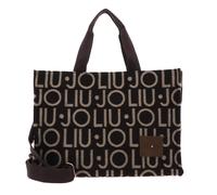 Liu Jo shopper bag cross body bag Logo Tote Bag T. Moro dark brown