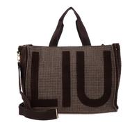 Liu Jo shopper bag shoulder bag Check Tote Bag T. Moro brown
