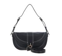 LIU JO shoulder bag Corniola Saddle M Nero