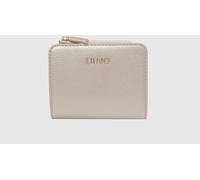 LIU JO Small Wallet with Metallic Logo and Snap Closure - Size: OS - female