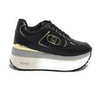 LIU JO Sneaker, Maxi Wonder Plus Black, 5 UK