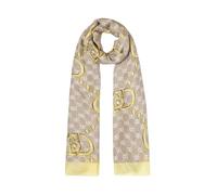 LIU JO Stole with Logo 90 x 180 cm, 10618 Pale Yellow, stole