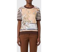 LIU JO Sweater Woman color Brown - Size: XS - female