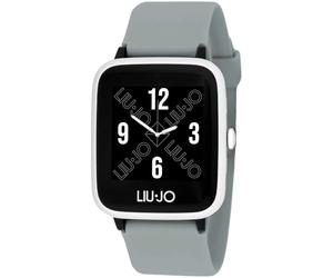 LIU JO Tech SWLJ043 Women's Silicone Smartwatch 48 x 34 x 11 mm Grey