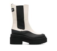 LIU JO two-tone chunky ankle boots - White 36-37-38-39