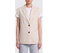LIU JO Waistcoat Woman color White - Size: 46 - female