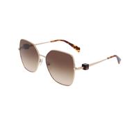 Liu Jo Woman LJ160S 731 Sunglasses Metal Gold Brown Normal Shaded