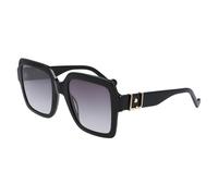 Liu Jo Woman LJ748S 001 Sunglasses Plastic Black Grey Squared Shaded