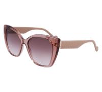 Liu Jo Woman LJ766S 272 Sunglasses Bio-inject Nude Violet Squared Normal Photochromatic