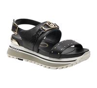Liu Jo Women's Maxi Wonder Sandal 27 Calf Leather Black