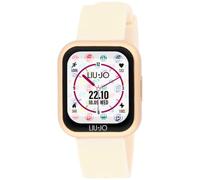 Liu Jo Women's Watch Smartwatch Voice Mini Rose Pink Strap, multi-coloured, S, Modern