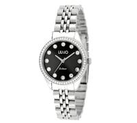Liu Jo Women's Deluxe Silver Black Luxury Watch