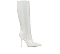 LIU JO x Leonie Hanne knee-high rhinestone boots - Grey 36-37-38-40