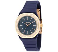 Liu Jo Yatch Lady Women's Watch with Blue Resin Case and Silicone Strap TLJ2384, blue, Modern