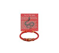 LIU JUN 12 Zodiac Bracelet For Women, Adjustable Chinese New Year Animals Talisman Lucky Tai Sui Braided Red String Horse Bracelets Personalized Feng Shui Gifts Jewelry, L, Agate Woven Rope, no