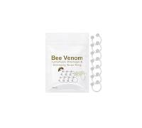 LIU JUN Bee Venom Lymphatic Drainage Nose Ring, Bee Venom Slimming Nose Ring, Bee Venom Nasal Oil Ring, Can Speed Up Basal Metabolic Rate and Bee Vitality, Plastic, no gemstone