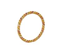 LIU JUN Copper Tensor Bracelet, Pure Copper Tensor Ring Bracelets Solid copper Twisted Handmade Bangle For Women Men Health Jewelry Gifts, L, Copper, no gemstone