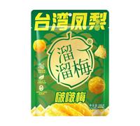 Liu Liu Prune Taiwan Pineapple Bubbles Prune 80g