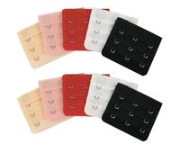 LIUBI Bra Extender Clip for Women's Elastic Extension Strap Adjustable Intimates Accessories 1/10pcs