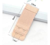 LIUBI Bra Extender for Women's Elastic Clip Adjustable Belt Buckle Intimates Accessories 3pcs