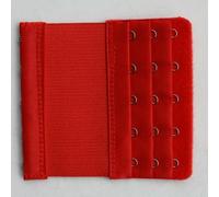 LIUBI Bra Strap Extender Extension Strap 3 Rows 5 Buckles Elastic Hook Clip Adjustable 2 pcs