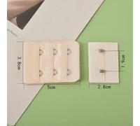 LIUBI Bra Strap Extender Lengthened Adjustable Replacement Buckle 2 Hooks Clip Women