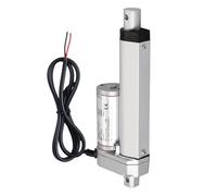 LIUCH 1000N DC 12V Linear Push 100kg 1000N 50mm 100mm 150mm 200mm 250mm 300mm 350mm Stroke Linear Drive Electric Motor 14mm/s(350mm stroke)