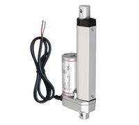 LIUCH 1000N DC 12V Linear Push 100kg 1000N 50mm 100mm 150mm 200mm 250mm 300mm 350mm Stroke Linear Drive Electric Motor 14mm/s(200mm stroke)