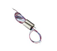 LIUCH 10pcs, 614 Airplane Model Motor 3.7V 48000rpm 6 * 14mm Coreless Motor NdFeB Strong Magnet Micro Motor