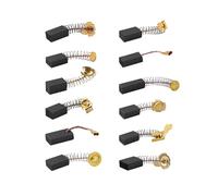 LIUCH 10pcs Drill Electric Grinder Replacement Carbon Brush Graphite Copper Spare Parts For Electric Motors Graphite Brush(411 10PCS)