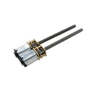 LIUCH 1PCS GA12-N20-M4*55 DC 3V 6V 12V Micro Metal Gear Motor With Extended Threaded Shaft Reduction DC Motors 200RPM 300RPM 600RPM(15_6V)