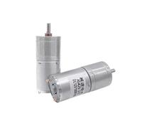 LIUCH 1PCS JGA25-370 DC Motor Geared Motor 6/12/24V High Torque Electric Gear Motor 5/10/15/30/60/100/150/200/300/400/500/1000/1200rpm(100_12V)
