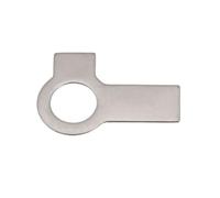 LIUCH 2-20pcs M3 M4 M5 GB855 Tab Washers With Two Tabs 304 Stainless Steel Locking Wash With Double Wing(304 Stainless Steel,M3 20pcs)