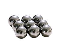LIUCH 2~500Pcs 304 Stainless Steel Beads Ball High Precision Bearings Roller Beads,Smooth Solid Ball Dia 0.5mm 1mm~30mm(18mm 5pcs)