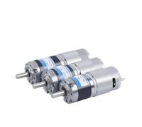 LIUCH 28GP-385 Planetary Gearbox Miniature DC Reduction Motor Speed Regulation Low Noise 24V Motor Metal Gear(Single Motor,125RPM_12V)