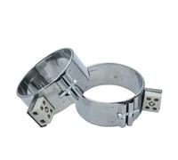 LIUCH 2pcs/Lot 220V 70-140mm ID Inside Dia. Mica Band Heater 50/60/70/80/90/100mm Height Element(ID 70mm,H-60MM_220V)