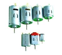 LIUCH 2pcs/lot 7Kinds DC Motors Micro 130 390 R260 R280 N20 Brush DIY Model Toy Fan Tand Helicopter Boat Parts(390 Motor)